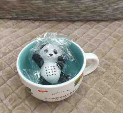 Rare 2020 Starbucks panda Infuser Ceramic Mug 10oz - Sold on eBay May 15, 2022 for $115.99