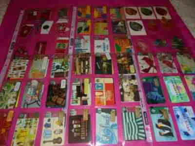 Starbucks Gift Card Lot Used Gift Cards 415 + Different Cards - Sold on eBay May 29, 2022 for $115.95