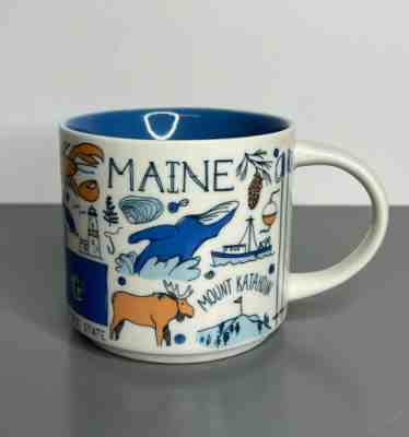 Starbucks Maine â??Been Thereâ? Series Across The Globe 14oz Mug NWOB