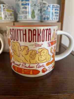 Starbucks Been There Series South Dakota V1 Error Mug