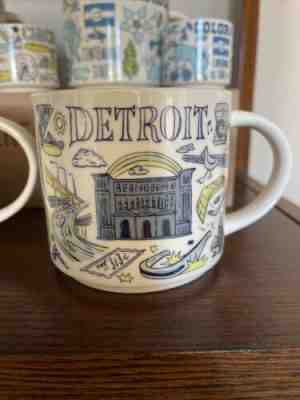 Starbucks Been There Series Detroit V1 Error Mug - Sold on eBay Jul 02, 2022 for $199.00
