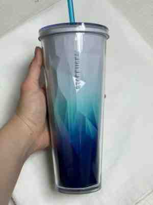 HTF Starbucks Korea 2015 Faceted Gradient 710ml Cold Cup # photo check # - Sold on eBay Jul 09, 2022 for $162.00
