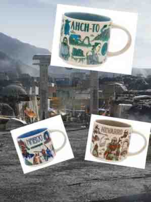 Disney 2022 Star Wars Starbucks Been There Mugs Set of 3 Naboo, Ahch-To, Nevarro - Sold on eBay May 05, 2022 for $149.99