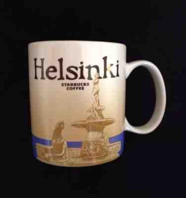 Starbucks Helsinki Icon Mug Finland Havis Amanda Mermaid Fish Seal New US Ship