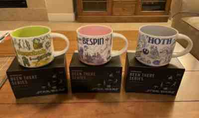 Disney Star Wars Starbucks Been There Mugs set of 3: Hoth, Bespin, Dagobah NEW! - Sold on eBay Jun 28, 2022 for $500.00