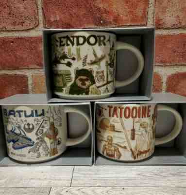 Star Wars Starbucks 2021 Been There Mugs Endor, Tattoine, Batuu - Sold on eBay Jun 28, 2022 for $219.99