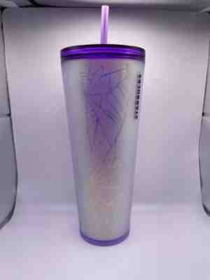 Starbucks 2021 Halloween 24oz Frosted Spider Web Tumbler NWT - Sold on eBay Jul 19, 2022 for $180.00