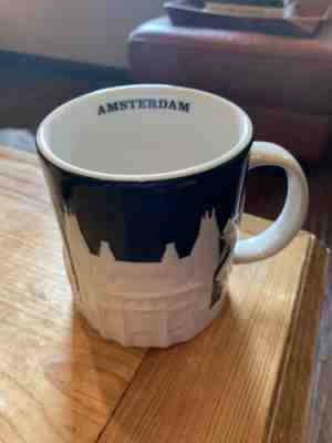 NEW Starbucks Amsterdam Relief Mug Black / White - Sold on eBay Jul 19, 2022 for $149.99
