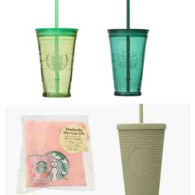 2022 Starbucks Japan recycleglass & minicupgift & Kahki Studded cup set of 4 - Sold on eBay Jul 12, 2022 for $135.00