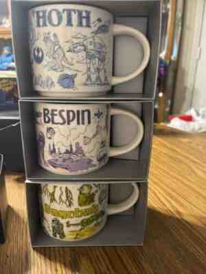 Starbucks STAR WARS Collection 2020 Been There Series Mug Set Of 3 Rare - Sold on eBay Jul 24, 2022 for $519.99