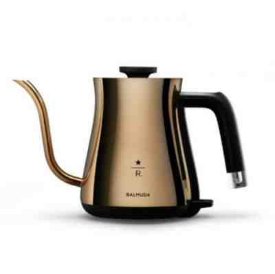 BALMUDA Starbucks Reserve Electric Kettle The Pot Limited Edition copper Color - Sold on eBay Jul 19, 2022 for $379.99