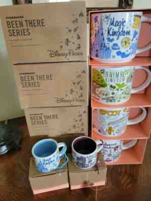 Starbucks "Been There" Mugs WDW Retired & 2 matching ornaments - Sold on eBay Aug 08, 2022 for $198.00