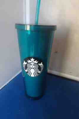 TEAL STARBUCKS TUMBLER,24oz - Sold on eBay Aug 03, 2022 for $157.50