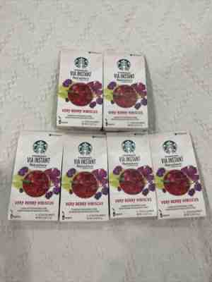 6 Box VIA Instant Refreshers Very Berry Hibiscus 36 Packets/Box 8/21 - Sold on eBay Aug 14, 2022 for $148.00