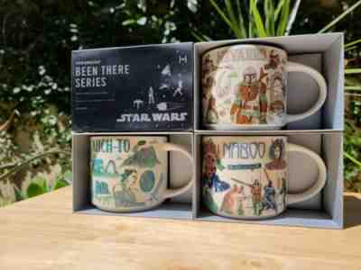 Star Wars x Starbucks Been There Series Set of 3 Mugs - Nevarro, Naboo, Ahch-to - Sold on eBay Jun 07, 2022 for $130.00
