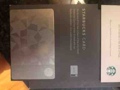 Starbucks 2012 Metal Stainless Gilt Card + Holder Envelope Packing Slip - Sold on eBay Aug 24, 2022 for $550.00
