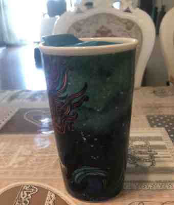 New Starbucks 2016 Anniversary 12Oz Mermaid Goddess Double Ceramic Mug Limited - Sold on eBay Jul 17, 2022 for $129.99