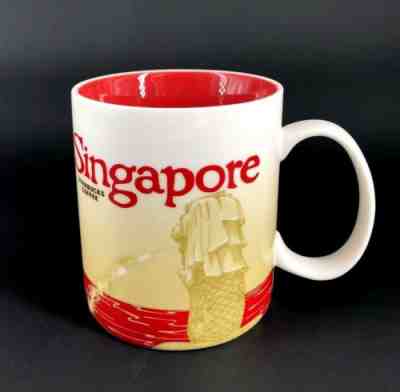 Starbucks Coffee Global Icon City Collector Series SINGAPORE Mug Cup 16oz RED - Sold on eBay Jun 12, 2022 for $129.95