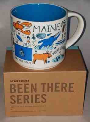 Starbucks Been There Series MAINE Mug 14 oz. w/ original Box