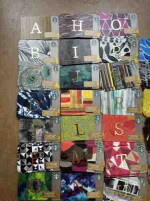 Huge Starbucks 2014 & 2017Holiday Gift Cards Lot of 1100+ Cards. With Letters! - Sold on eBay Jun 21, 2022 for $120.00