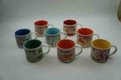 Starbucks Coffee Been There Series State Mugs Lot of 8 - Sold on eBay Aug 17, 2022 for $119.99