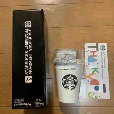 Starbucks fragment design stainless bottle Hiroshi Fujiwara 500ml