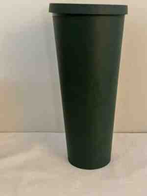 RARE Starbucks Cold Cup Tumbler Venti 24 oz. Soft Touch Matte HUNTER GREEN VHTF - Sold on eBay Aug 20, 2022 for $109.99
