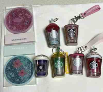 Starbucks Korea Cold Cup Keychain + coaster Set - Sold on eBay Jun 16, 2022 for $102.50