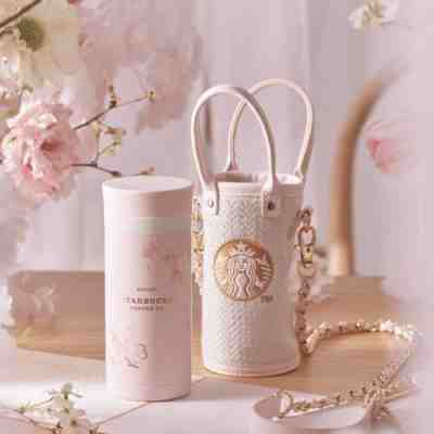 New Starbucks 2022 China Sakura Pink 7oz Cup Tumbler With Sleeve - Sold on eBay Jul 18, 2022 for $100.99