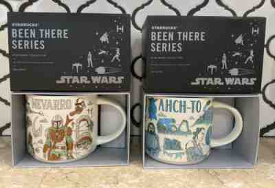 Disney 2022 Starbucks Star Wars Been There Mugs Set of 2 Ahch-To AND Nevarro NIB - Sold on eBay Jun 03, 2022 for $100.00