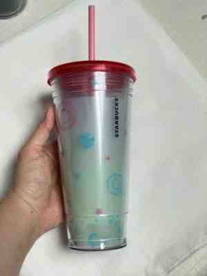 HTF Starbucks Hiyu Beach Togo Cold Cup 20oz Rare see picture