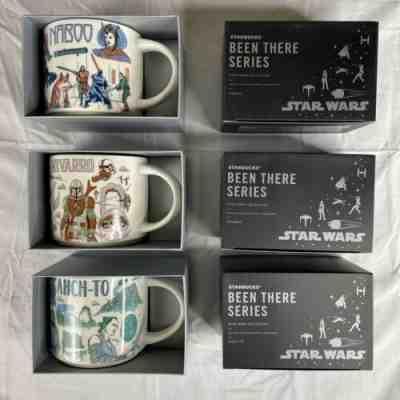 Disney 2022 Star Wars Starbucks Been There Mugs FULL SET 3 Naboo Ahch-To Nevarro - Sold on eBay Jul 14, 2022 for $100.00