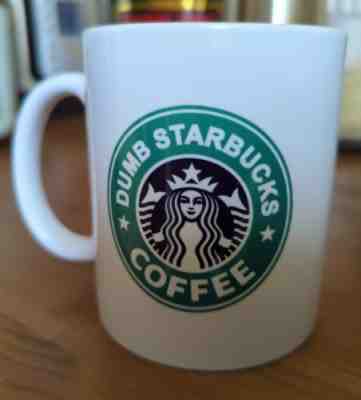 Dumb Starbucks mug Nathan For You Nathan Fielder - Sold on eBay Aug 07, 2022 for $100.00