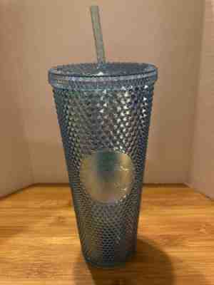 (2) Starbucks tumbler baby blue bling studded 24 oz cup Thailand & Pink Yellow - Sold on eBay Aug 10, 2022 for $100.00