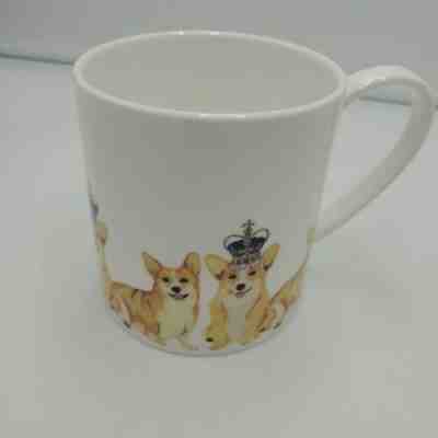 Marks Spencer Corgi Queen Elizabeth Platinum Jubilee Mug Crown Dog M&S 1952 2022 - Sold on eBay Jun 03, 2022 for $99.99