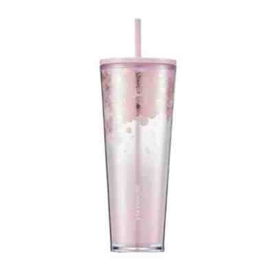 Starbucks Korea 22 Cherry Blossom Fall Petals Pink Cold Cup 710ml / Asia Limited - Sold on eBay Jun 03, 2022 for $99.99