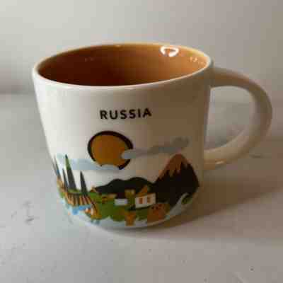 NEW Starbucks You Are Here YAH Mug 14 oz Coffee Mug RUSSIA MIT UPC ~~~US SHIP~~~ - Sold on eBay Jul 31, 2022 for $99.99