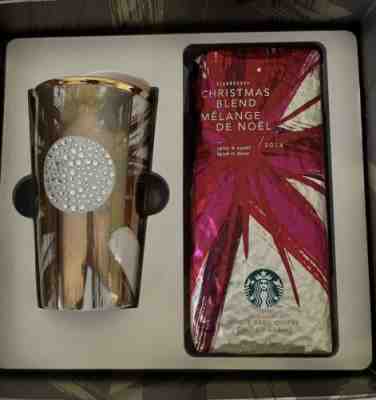 Starbucks 30th Anniversary Swarovski Travel Tumbler 2014 Cup To Go Mug NIB - Sold on eBay Jun 19, 2022 for $99.95