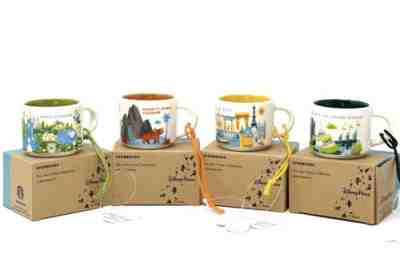 Disney World Parks YOU ARE HERE Starbucks 2oz Mug Ornaments Set NEW/OTHER - Sold on eBay Jul 10, 2022 for $99.95