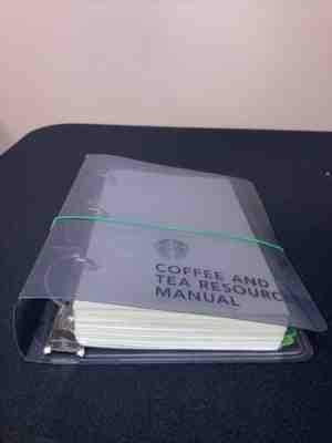 Starbucks Coffee and Tea Resource Manual, 2011 Edition In Store Only Rare - Sold on eBay Jun 21, 2022 for $99.00