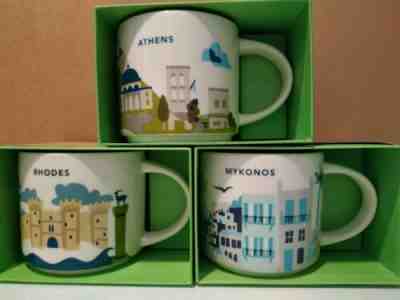 GREECE STARBUCKS Mugs 