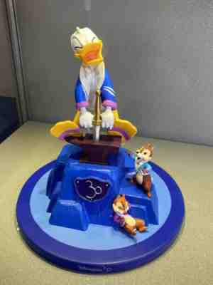 Donald Excalibur Figure Feat Chip And Dale 30th NEW DISNEYLAND PARIS - Sold on eBay Jul 23, 2022 for $99.00