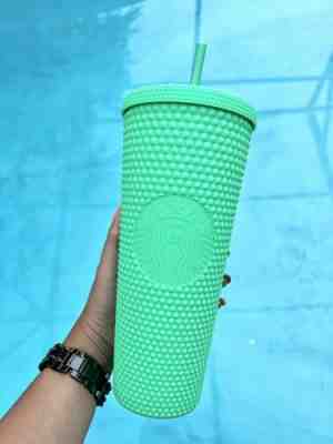 RARE Starbucks 2022 Mexico Caribbean Green Studded Tumbler - FREE SHIPPING - Sold on eBay Aug 03, 2022 for $99.00