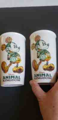 2 Disney Parks Animal Kingdom Mickey Mouse Tumbler Coffee Mugs Starbucks  NEW - Sold on eBay Aug 26, 2022 for $98.00