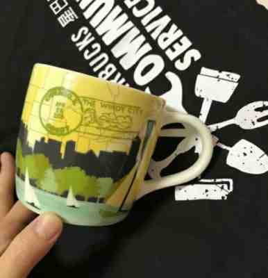 Rare 2009 Starbucks Ceramics Mug Coffee Stamps Water Cup 12oz - Sold on eBay Aug 12, 2022 for $95.99