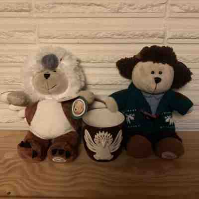 NWT Starbucks Philippines eagle 2019 Bear & mug Plus Green Moose Sweater Bear - Sold on eBay Jun 01, 2022 for $95.00