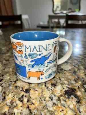 Starbucks Been There Series 14oz Mug MAINE