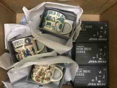 Star Wars Starbucks Been There Mugs set of 3 Ahch-To, Nevarro  Naboo new Disney - Sold on eBay Aug 05, 2022 for $95.00
