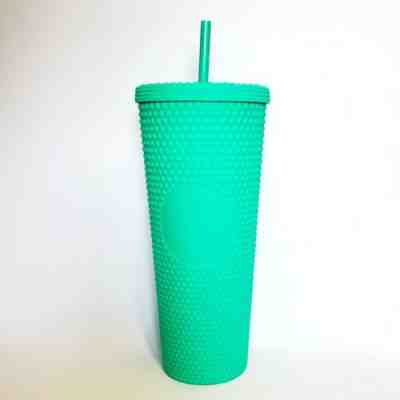 Starbucks 2022 Mexico Green Soft Touch Studded Tumbler 24oz - Sold on eBay Jul 30, 2022 for $94.99