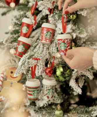 New Starbucks 2021 China Christmas Six Red Cup Ornament Set With Gift Box - Sold on eBay Aug 21, 2022 for $94.99